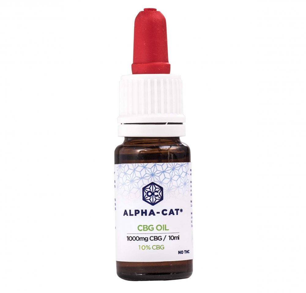 Alpha-CAT CBG olej 10%, 1000 mg, 10 ml
