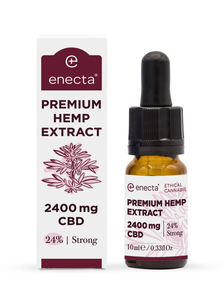 Enecta CBD Konopný olej 24%, 2400 mg, 10 ml