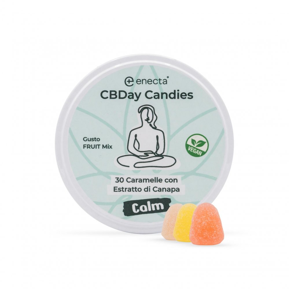 Enecta CBDay Gummies 30 ks, 300 mg CBD, 60 g