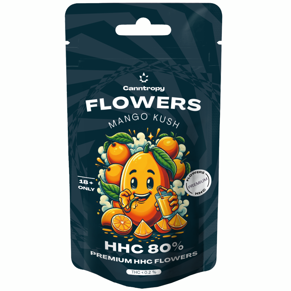 Canntropy HHC-bloem Mango Kush 80%, 1 g - 100 g
