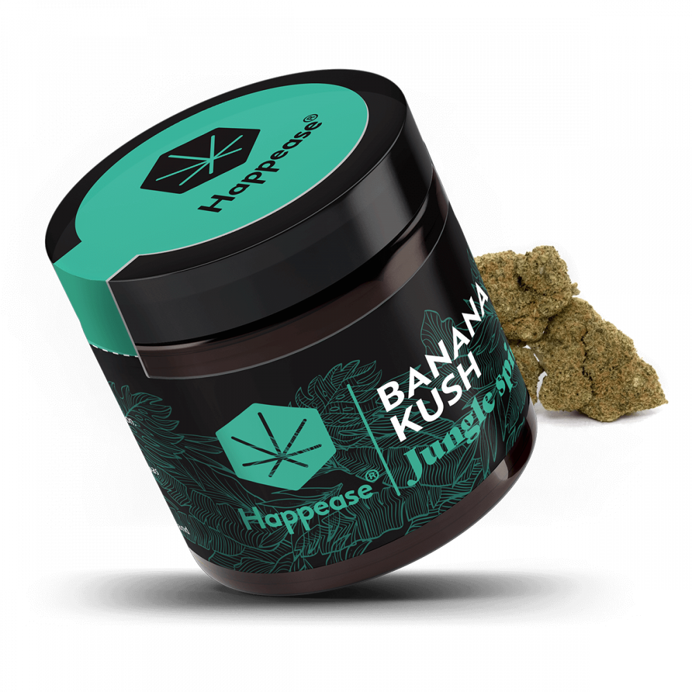 Happease CBD Flower Banana Kush, 1 g - 5 g 5 gramov