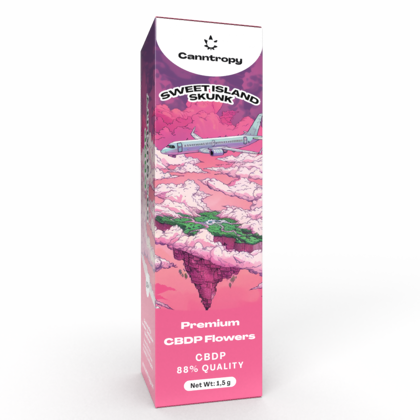 Canntropy CBDP Prerolls Sweet Island Skunk, CBDP 88% kvalita, 1,5 g
