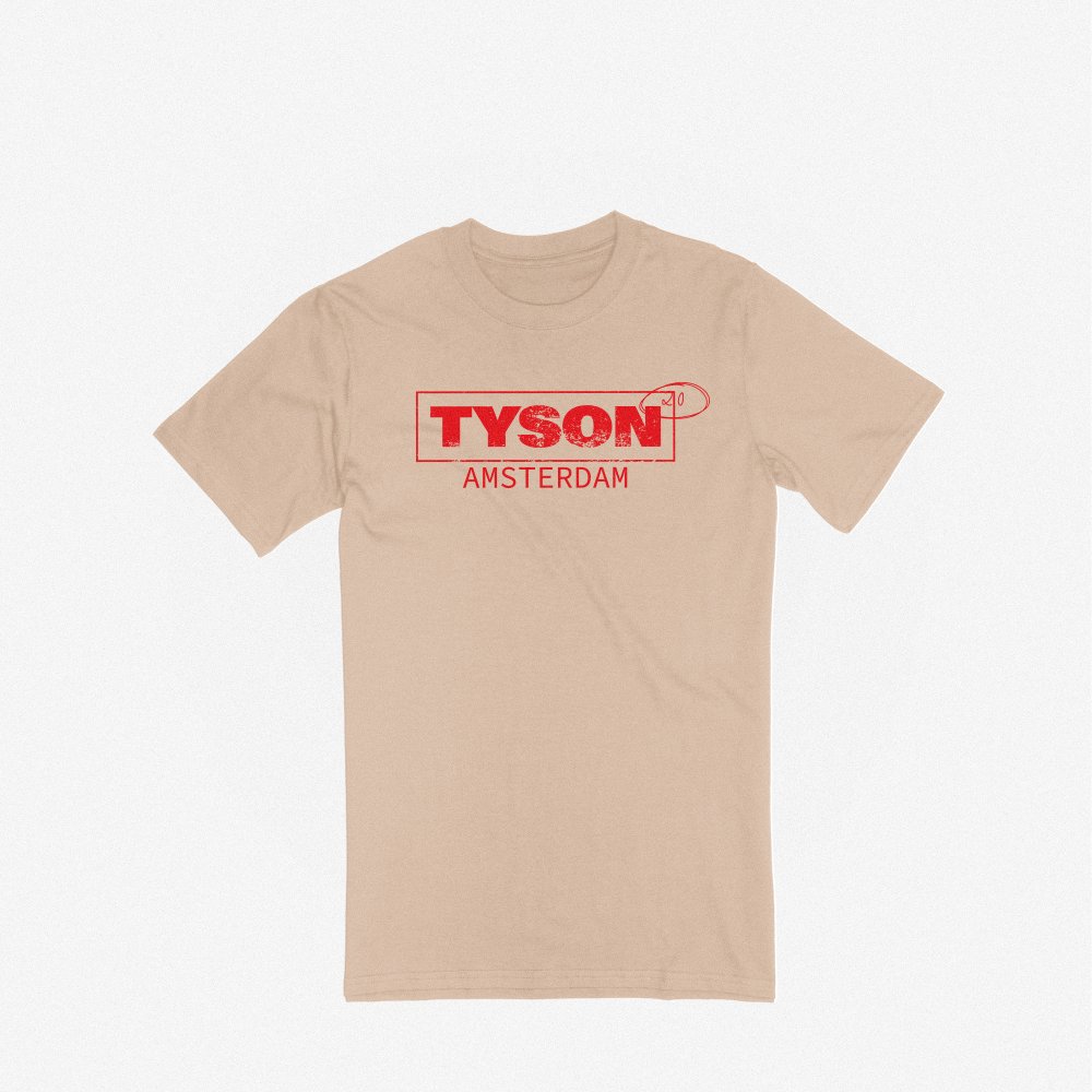 Tyson 2.0 Tričko, Béžová XL