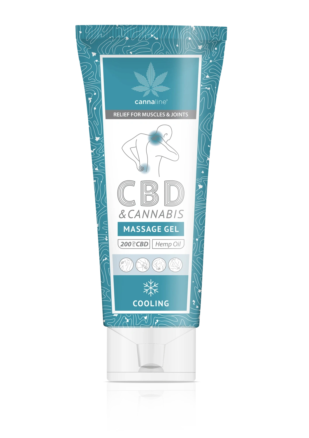 Cannaline CBD a chladivý gél s konope, 200 mg CBD, 270 g
