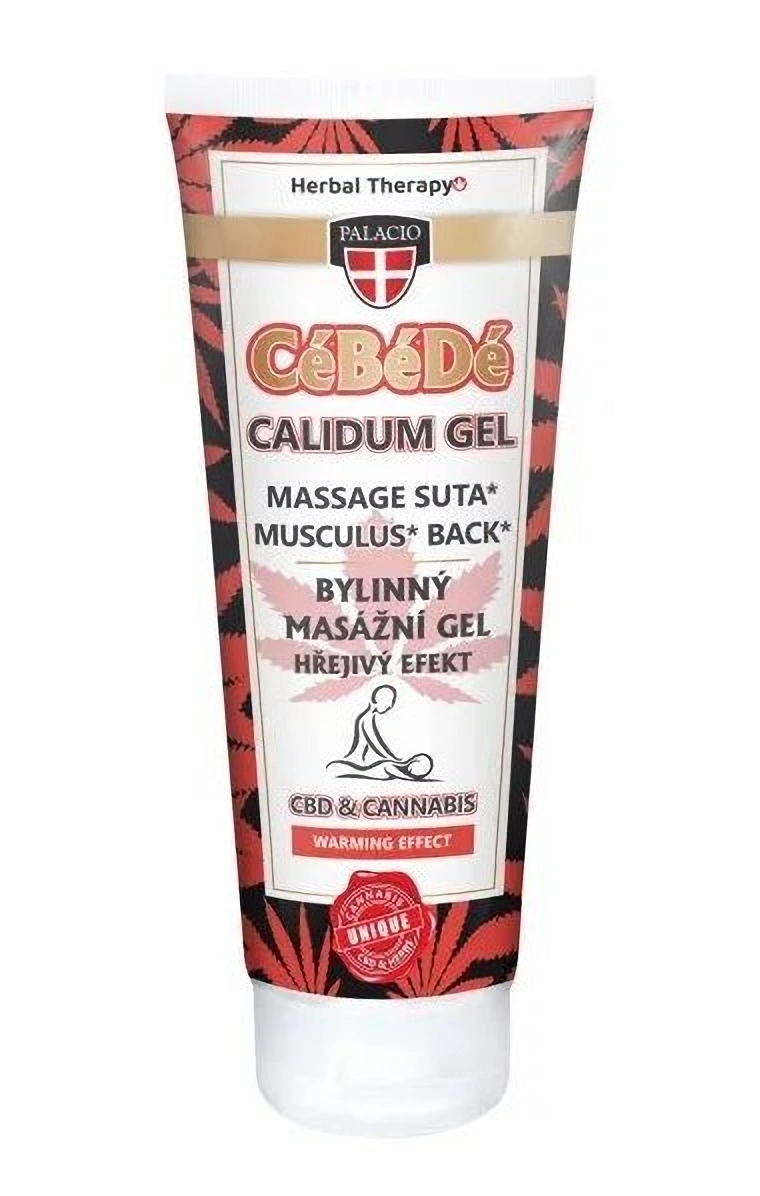 Palacio CéBéDé Calidum hrejivý masážny gél, 200 ml