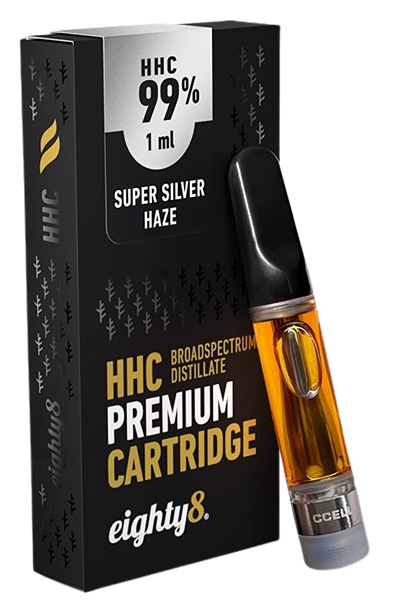 Eighty8 HHC-patroon Super Silver Haze - 99% HHC, 1 ml