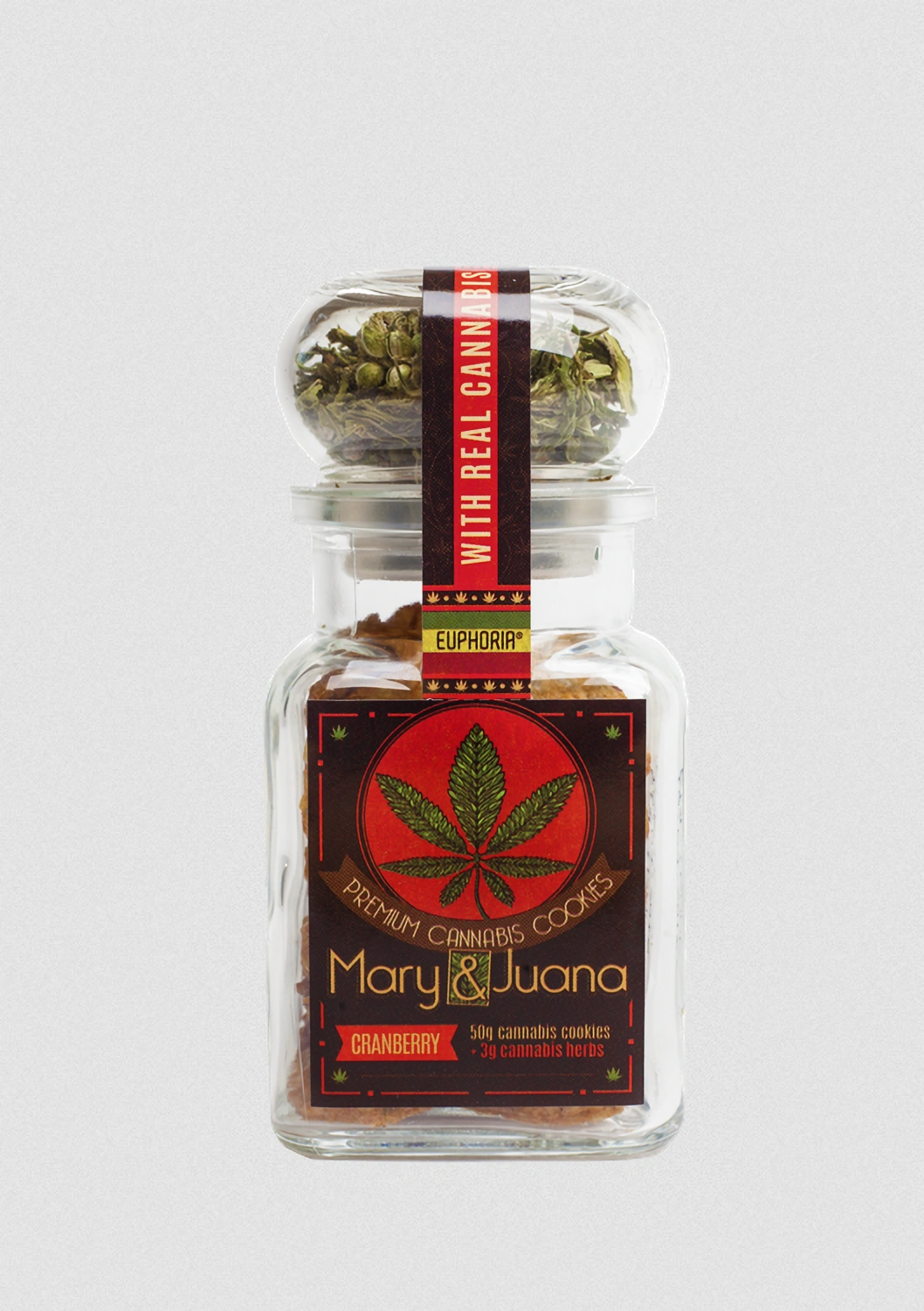 Euphoria Mary & Juana koekjes Cranberry 50 g