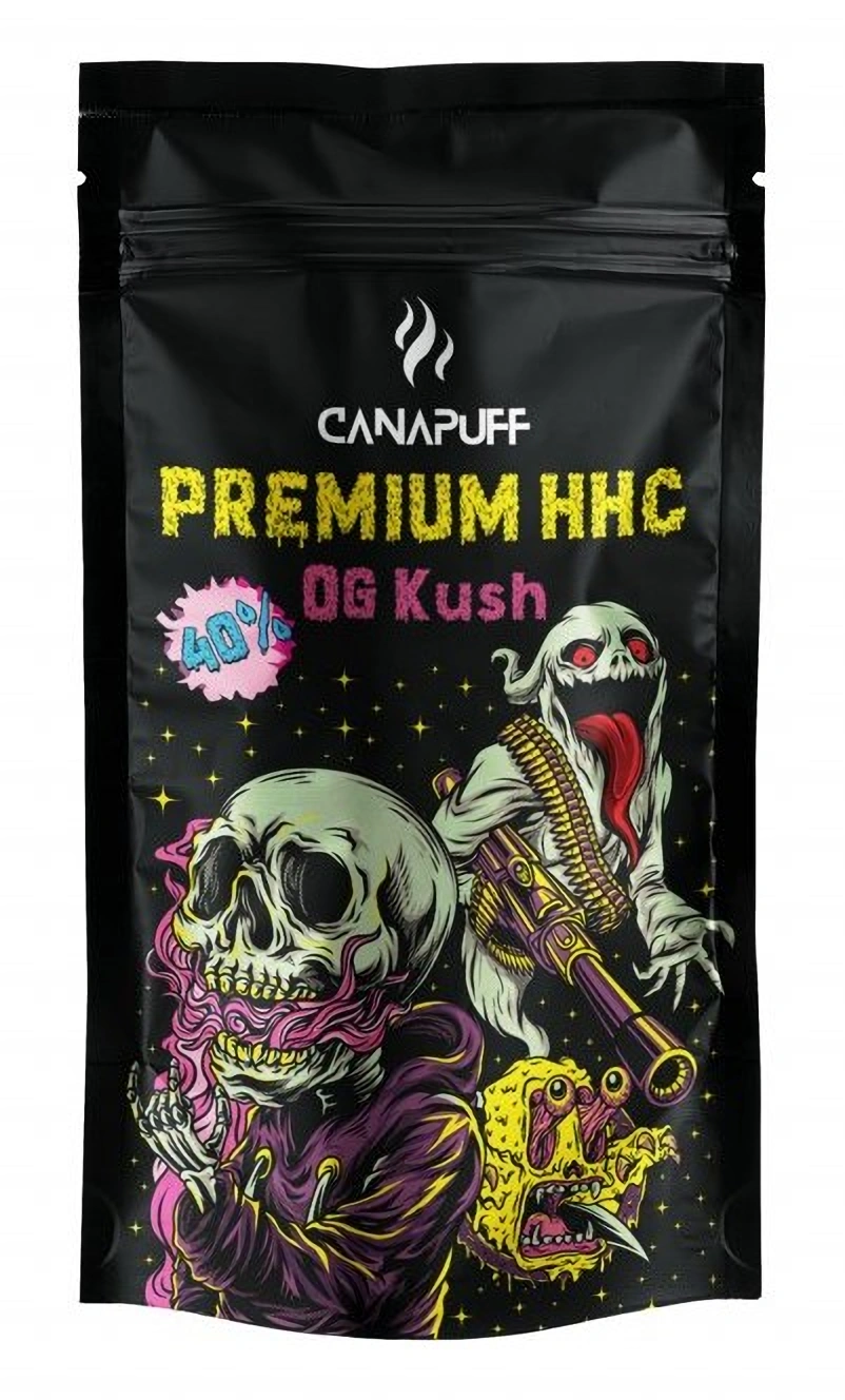 CanaPuff - OG Kush 40% - Premium HHC - P bloem, 1g - 5g