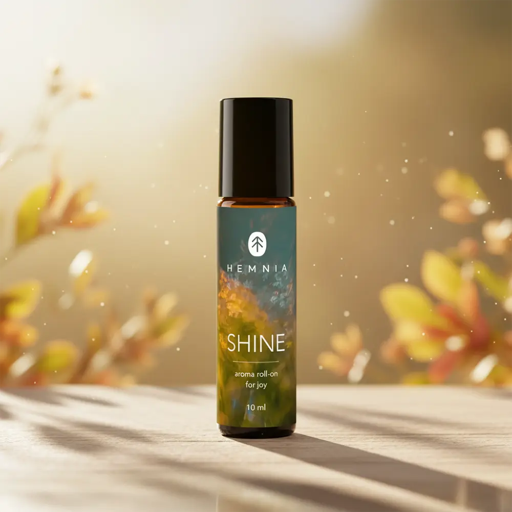 Hemnia SHINE: Aróma roll-on pre radosť, 10 ml