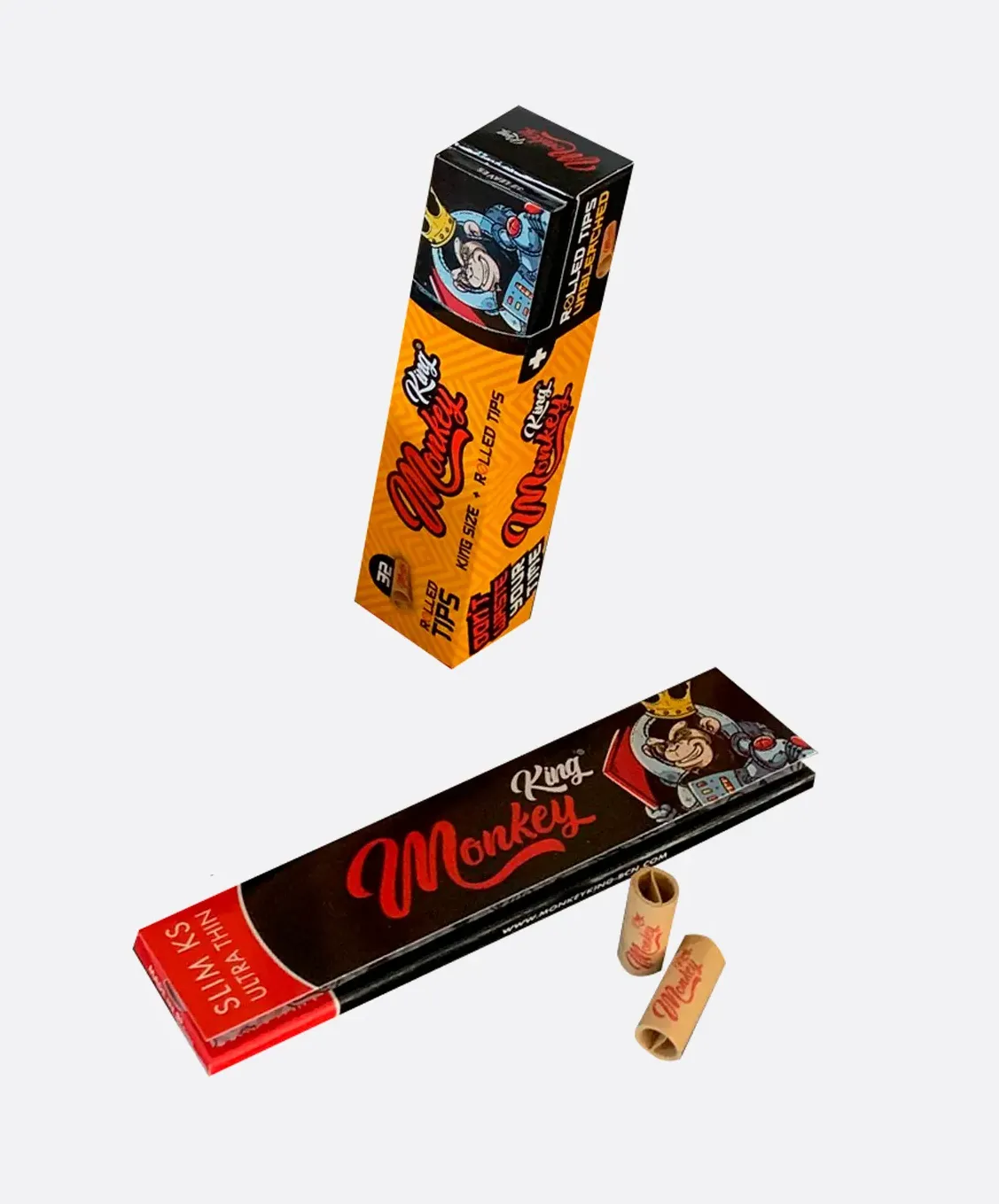 Monkey King KSS balící papírky s filtrem Rolled Pack, 1 booklet