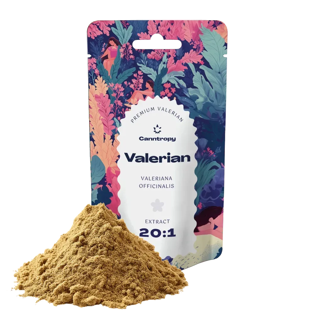 Canntropy Extrakt z valeriány (Valeriana Officialis) 20:1, 5g - 100g 5 gramov