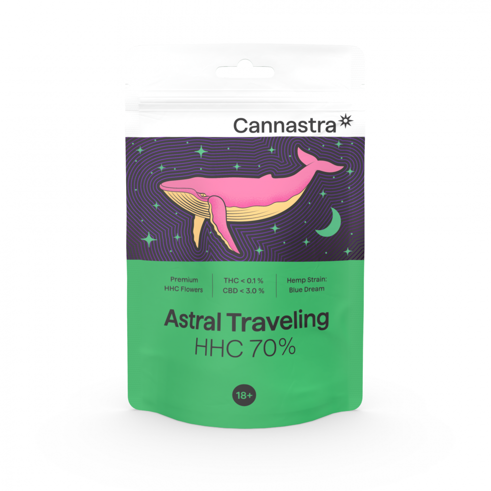 Cannastra HHC Bloem Astral Reizen 70%, 1g - 100g