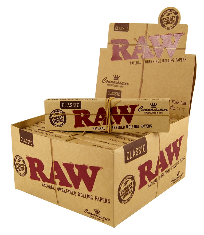 RAW Papers Connoisseur King Size filtračné papiere, 110 mm