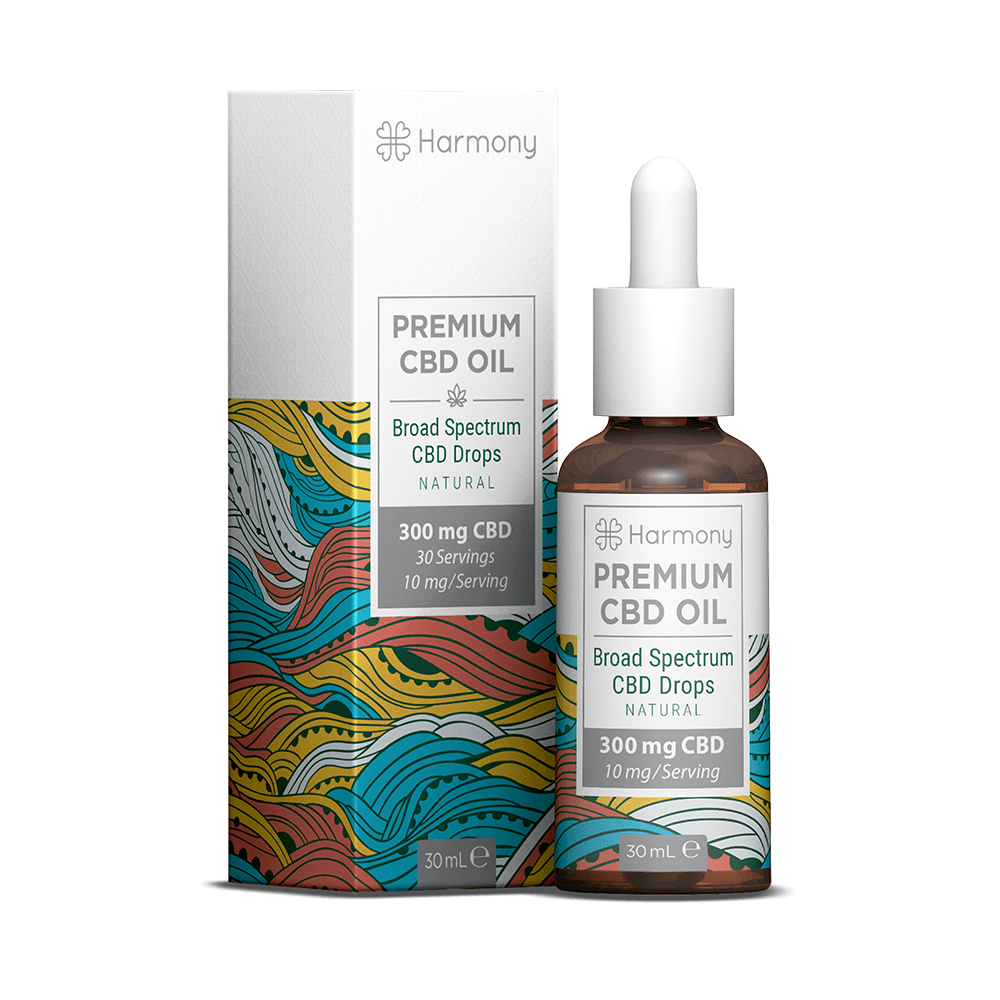 Harmony CBD-olie 1%, 300 mg, 30 ml