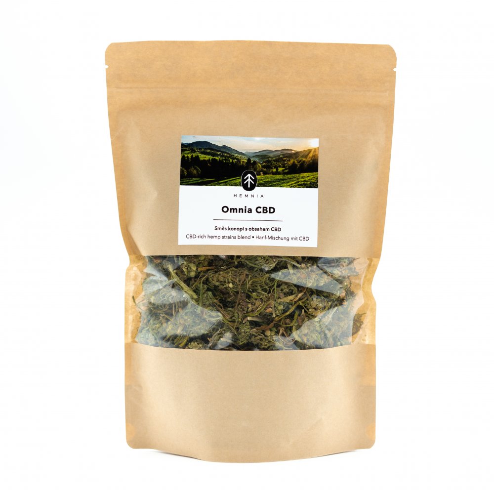 Hemnia OMNIA - Směs konopí s obsahem CBD, 150 g