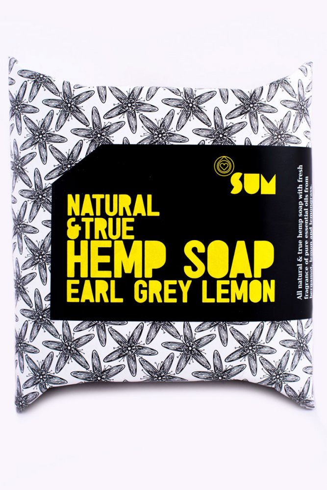 SUM konopné mydlo earl grey lemon Natural & True, 80 g