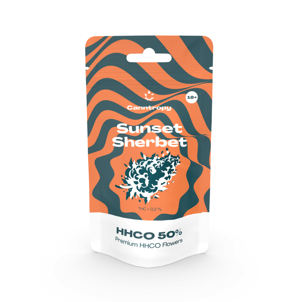 Canntropy HHC-O bloem Sunset Sherbet 50%, 1 g - 100 g