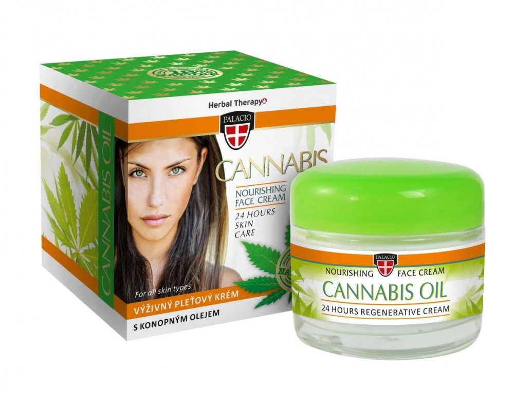 Palacio KONOPNÝ krém na tvár, 50 ml