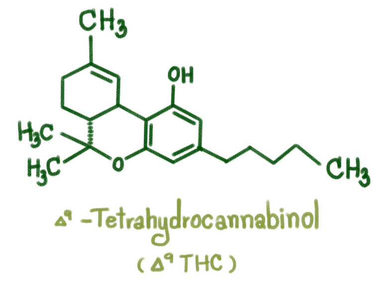 Δ9-tetrahydrokanabinol