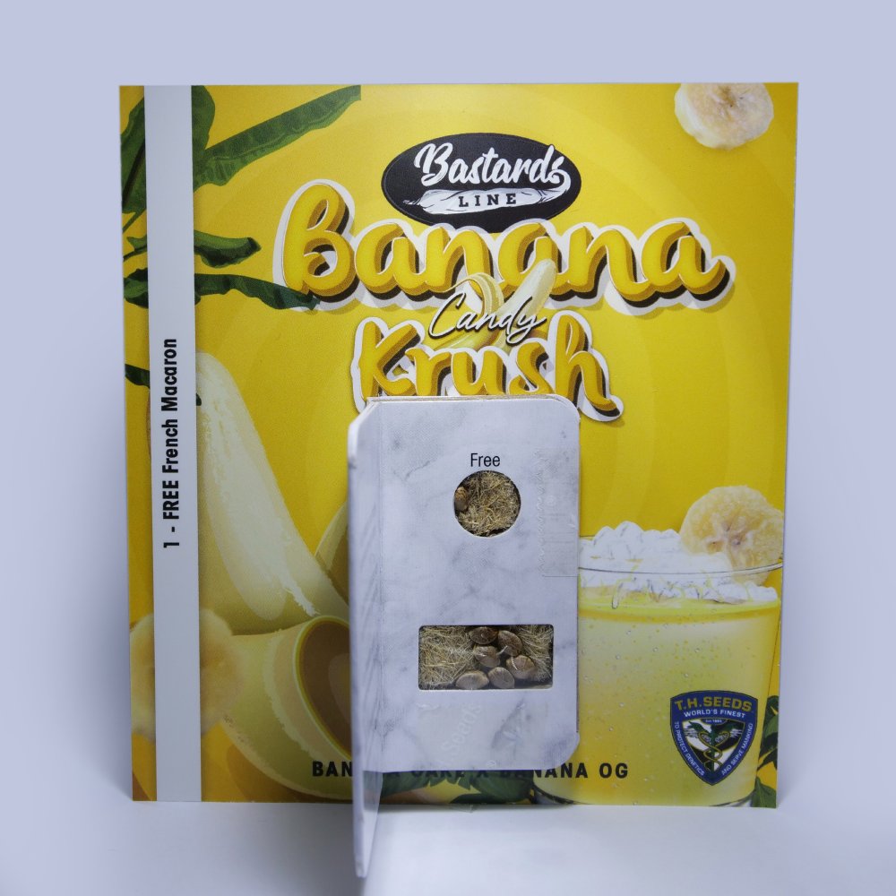 T.H.Seeds™ Rad Cannabis Seeds Bastards: Banana Candy Krush, rôzne balenia, feminizované 6+1 ks