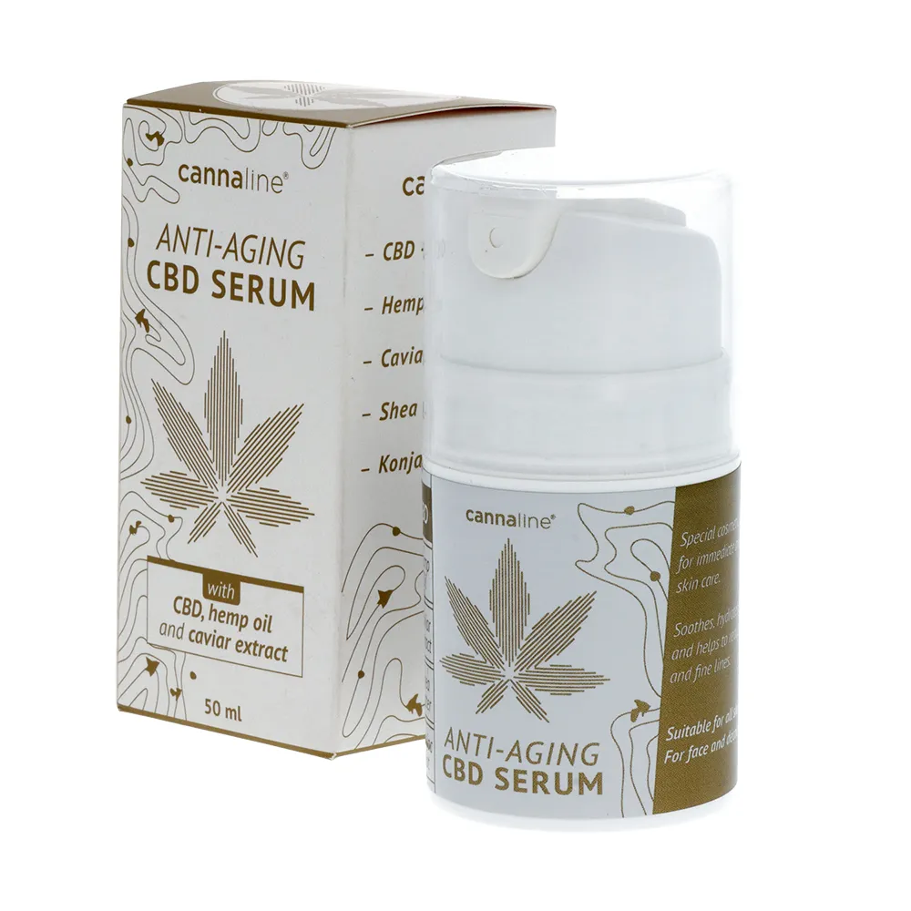 Cannaline CBD sérum proti starnutiu s extraktom z kaviáru, 100 mg CBD, 50 ml