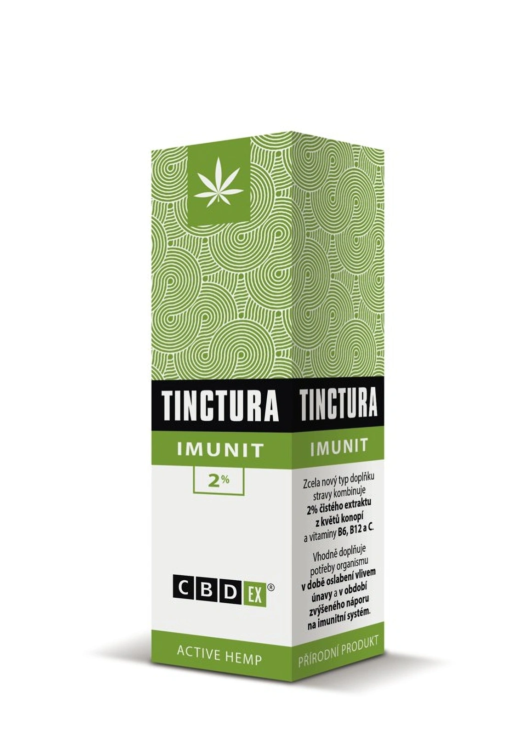 CBDex Tincture Imunit 2%, 200 mg, 10 ml