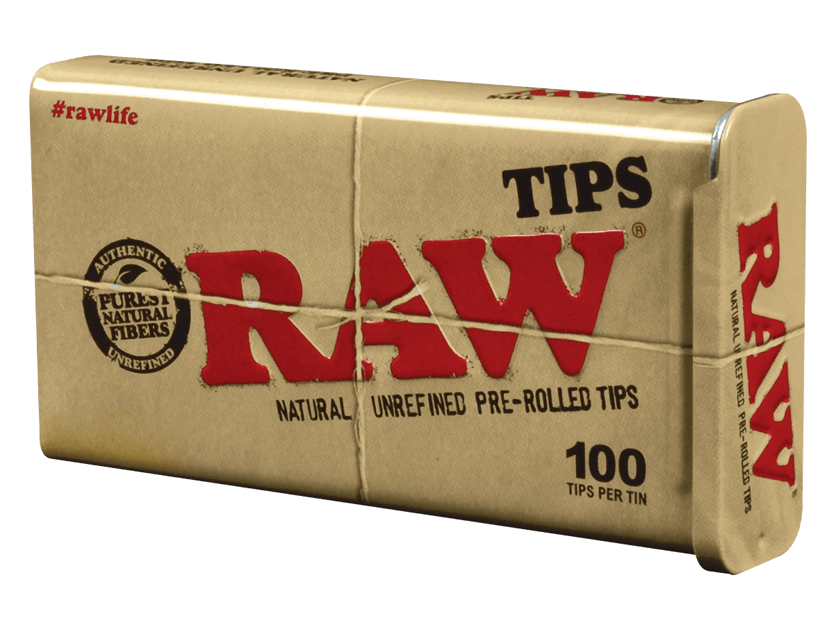 RAW Předbalené filtry (100 ks)