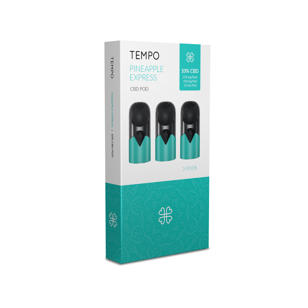 Harmony Tempo 3-Pods Pak - Ananas Express, 318 mg CBD