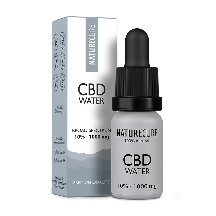 Nature Cure CBD rozpustný vo vode 10%, 10 ml, 1000 mg