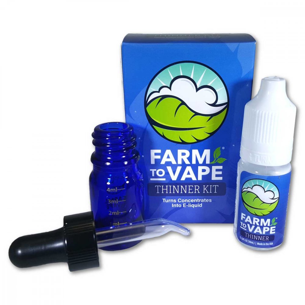 Farm to vape Kit - verander concentraat in e-vloeistof