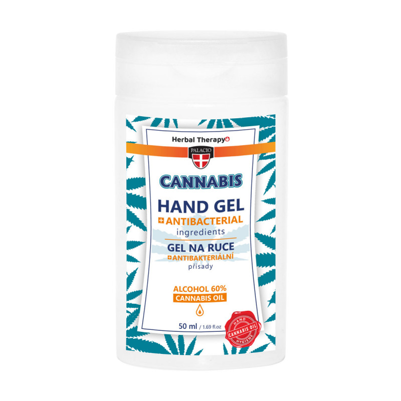 Palacio Hennep handgel met antibacteriële ingrediënten, 50 ml