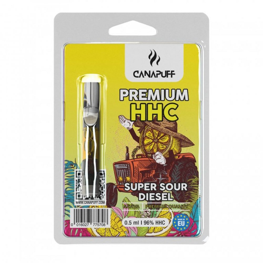 CanaPuff - SUPER ZUUR DIESEL - HHC 96%, 0,5ml