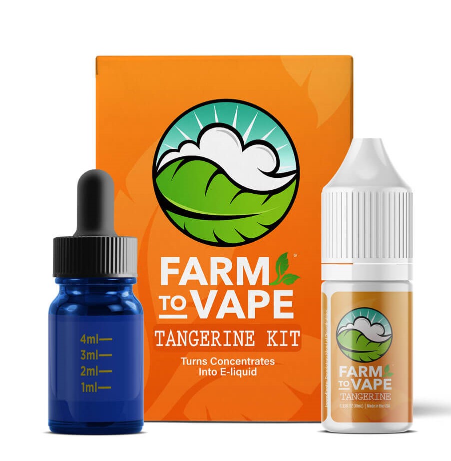 Farm to Vape - Verdunningsset, Mandarijn