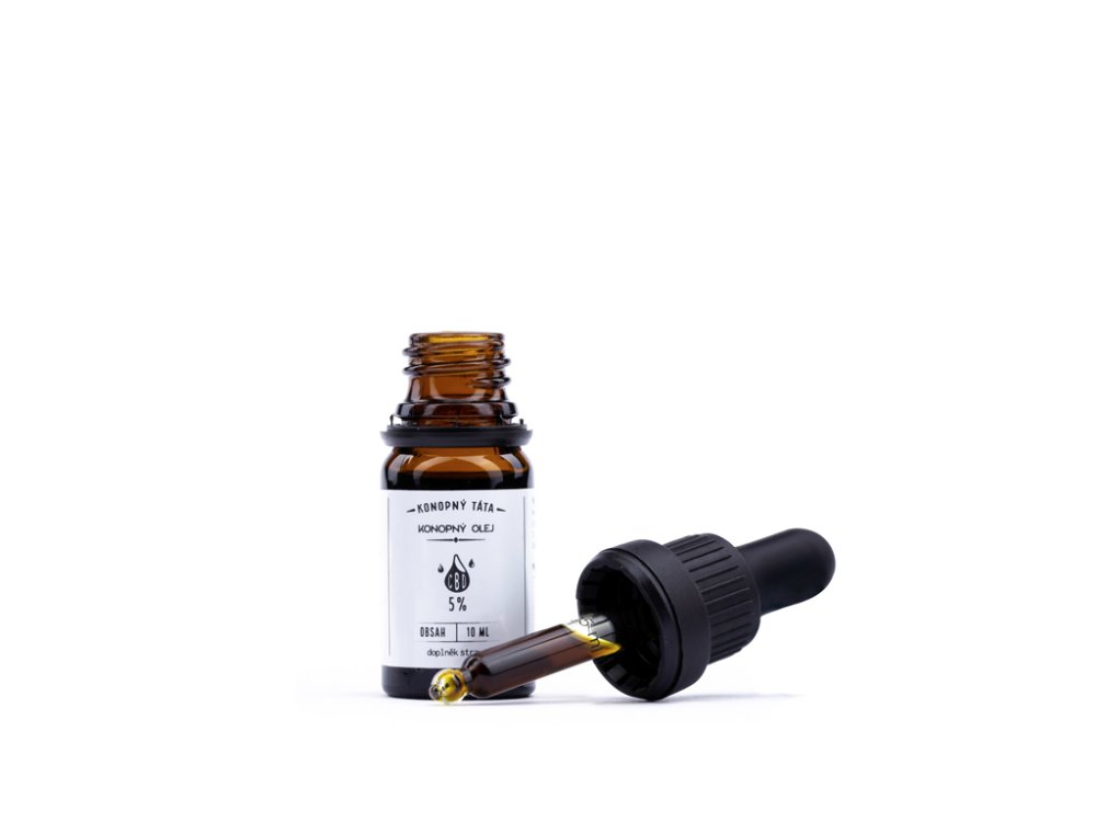 Konopny Tata CBG Hennepolie 5%, 10 ml, 500 mg