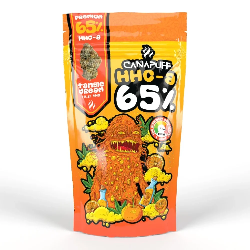 CanaPuff HHCA Bloem Tangie Dream, HHCA 65 %, 1 - 5 g