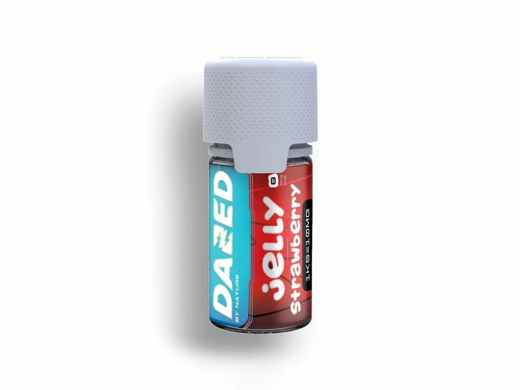 Czech CBD DAZED Jelly Strawberry, 10 mg, 8 ks