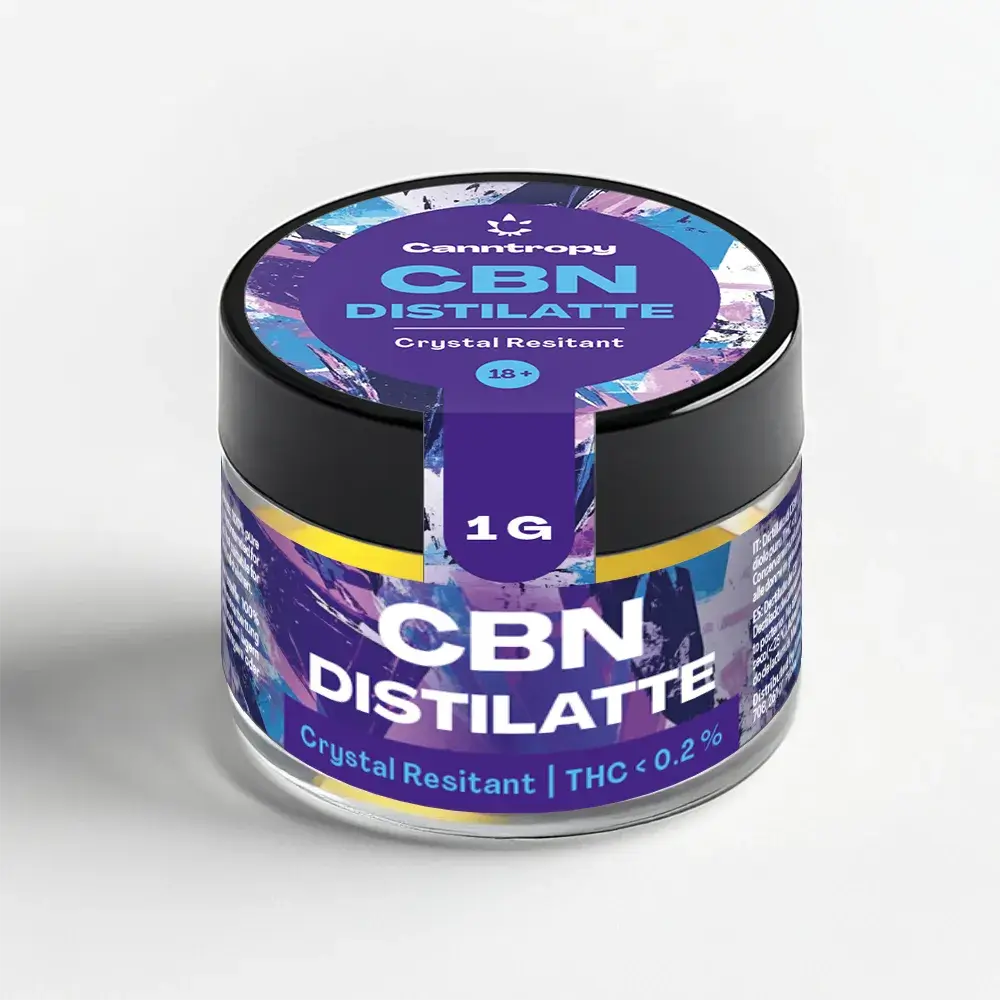 Canntropy Kryštalicky odolný CBN destilát, 1g