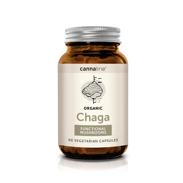 Cannaline Chaga funkční houby, 90 kapslí