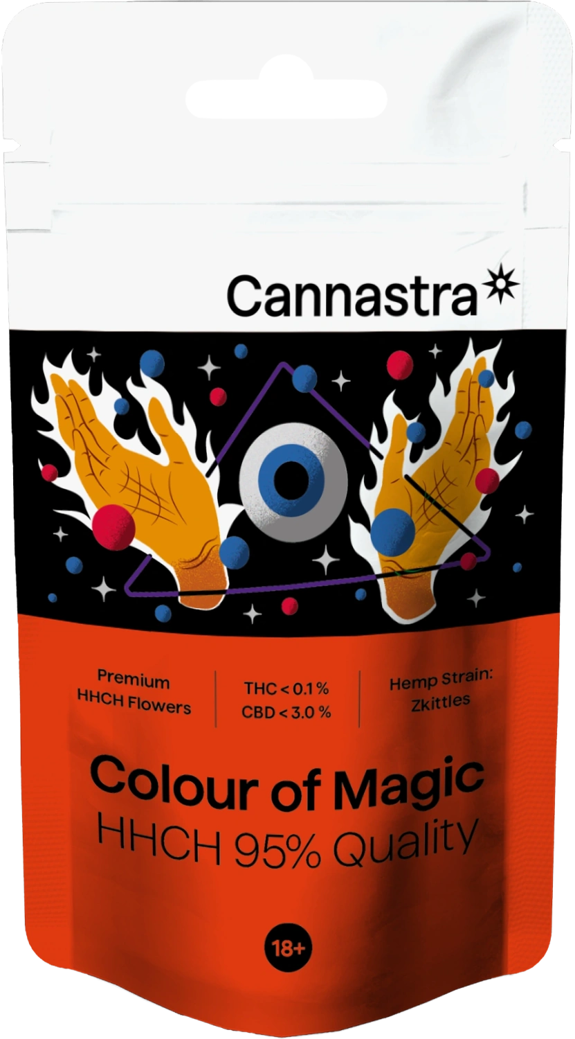Cannastra HHCH Bloemkleur van Magie, HHCH 95% kwaliteit, 1 g - 100 g