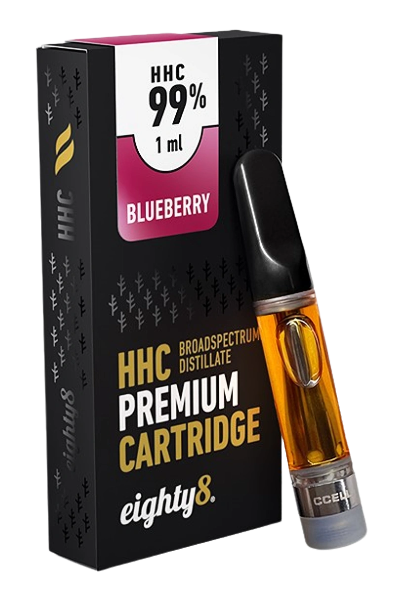 Eighty8 HHC-patroon bosbes - 99% HHC, 1 ml