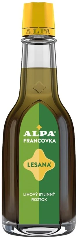 Alpa Francovka - Lesana alkoholový bylinný roztok, 60 ml