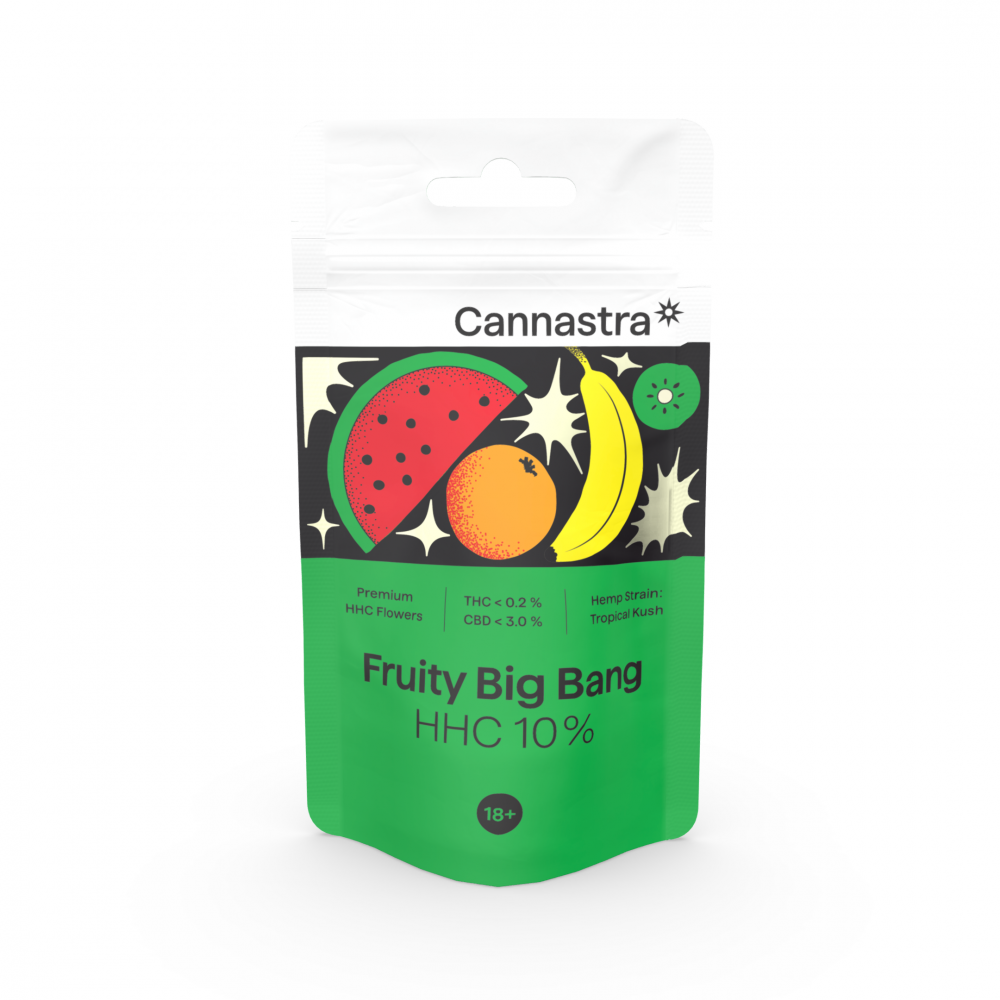 Cannastra HHC Bloem Fruit Big Bang 10%, 1g