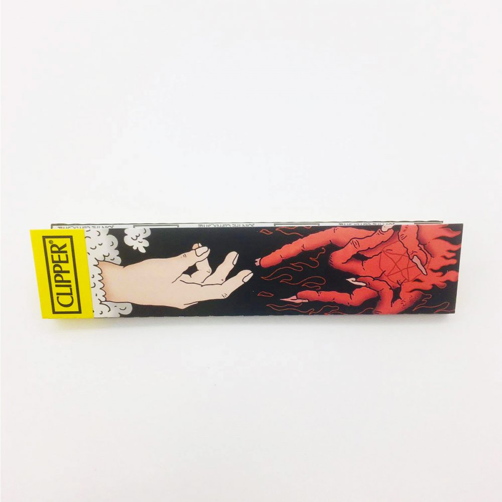 Clipper King Size Slim - Ultra tenké rolovacie papiere, 33 ks