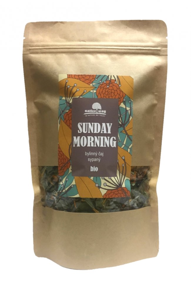 NATIVE WAY - ZONDAGMORGEN kruidenthee bestrooid met biologische, 40 g