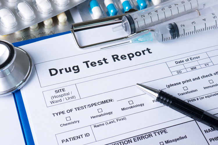 Drug test report, CBD does not show up in drug tests