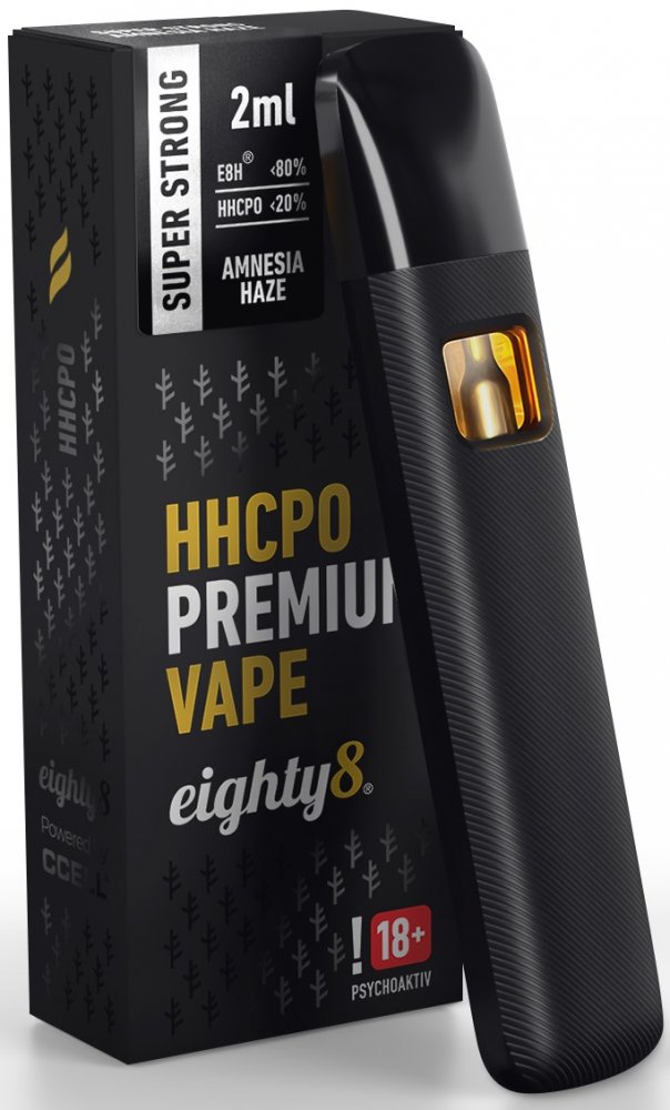 Eighty8 HHCPO Vape-pen Supersterk premium geheugenverlies, 20% HHCPO, 2 ml