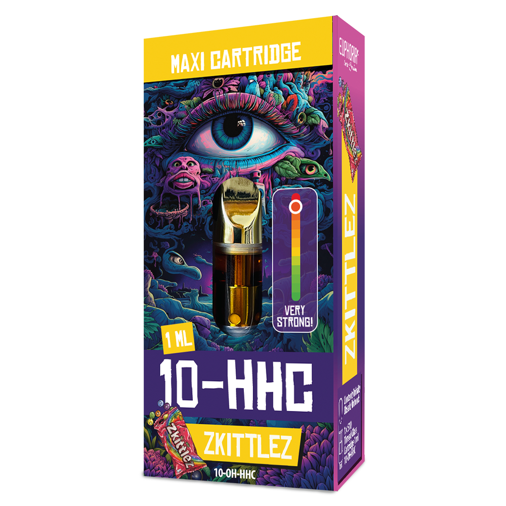 Euphoria 10-OH-HHC Kartusche Zkittlez, 95,6% 10-OH-HHC, 1 ml