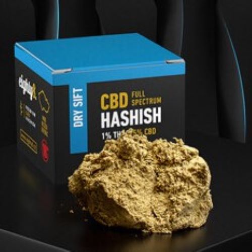 Eighty8 Dry Sift Hash 12 % CBD, 1 g