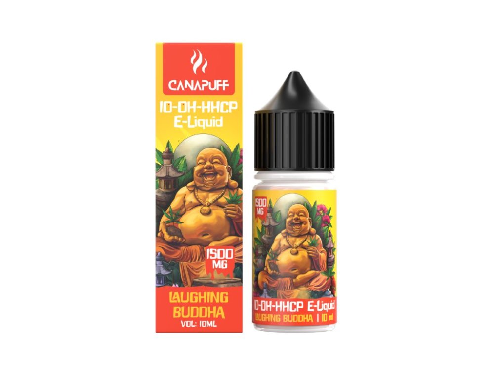 CanaPuff 10-OH-HHCP Vloeibaar Lachende Boeddha, 1500 mg 10-OH-HHCP, 10 ml