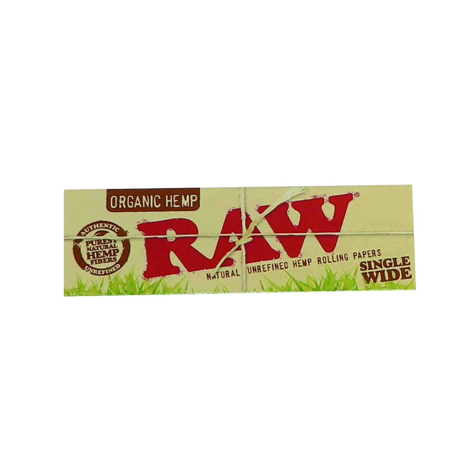 RAW Organic Hemp Single Wide Rolling Papers – prírodné nerafinované rolovacie papiere, 50 listov